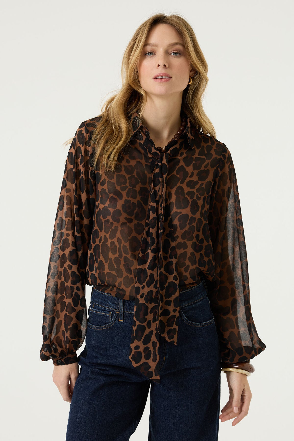 GARCIA Ladies Shirt Long Sleeve Black
