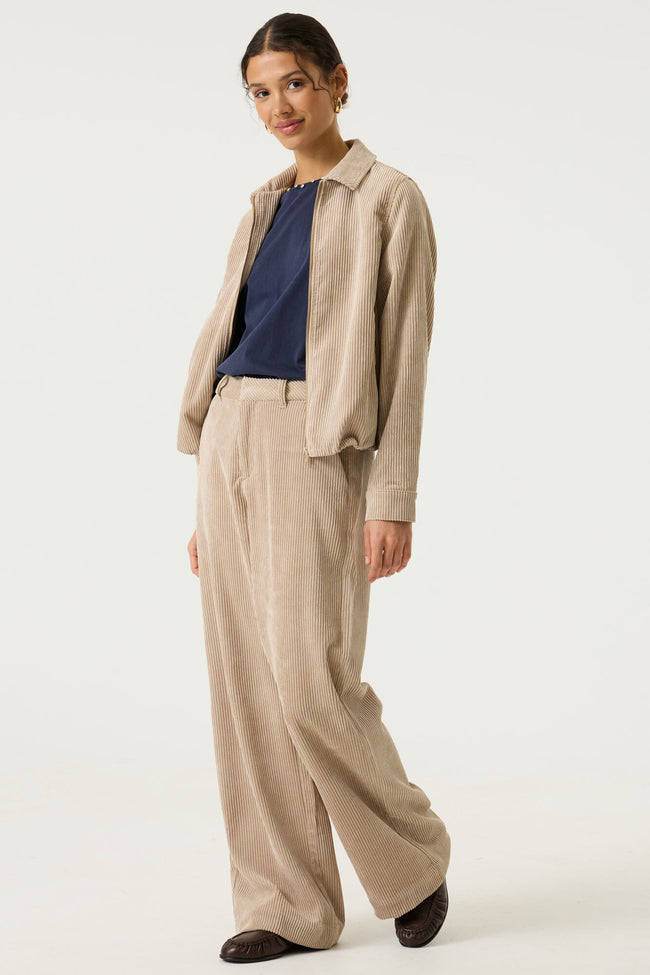 GARCIA Ladies Colbert + Gilet Winter Camel